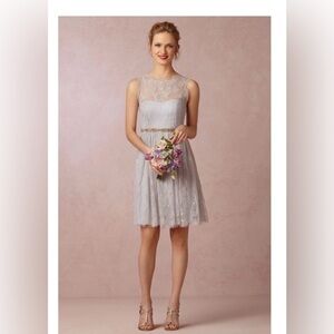 Anthropologie BHLDN Hithero Cecilia dress - light gray size2 + two free dresses